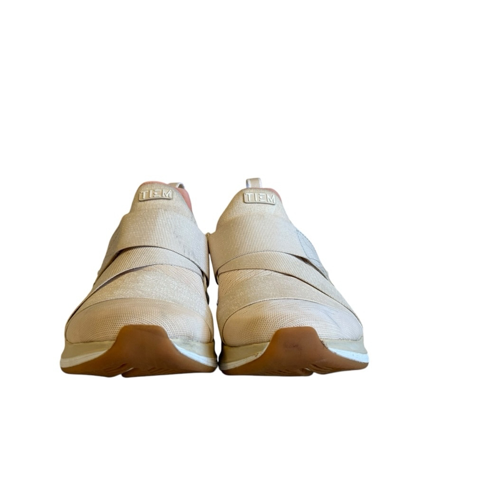 Tiem Athletic Latus TiemCore Women's Beige Training Shoes Sneakers - Size 8 - Picture 5 of 10